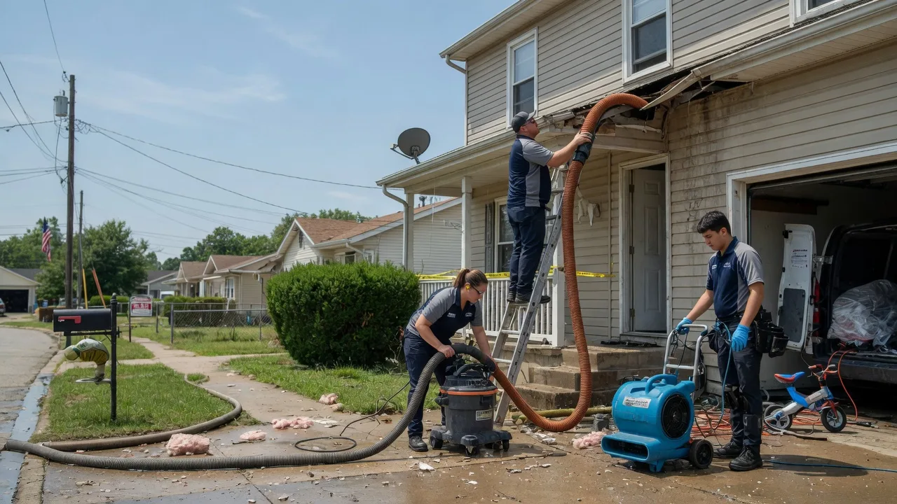Water Damage Restoration in Fairbury, IL near me